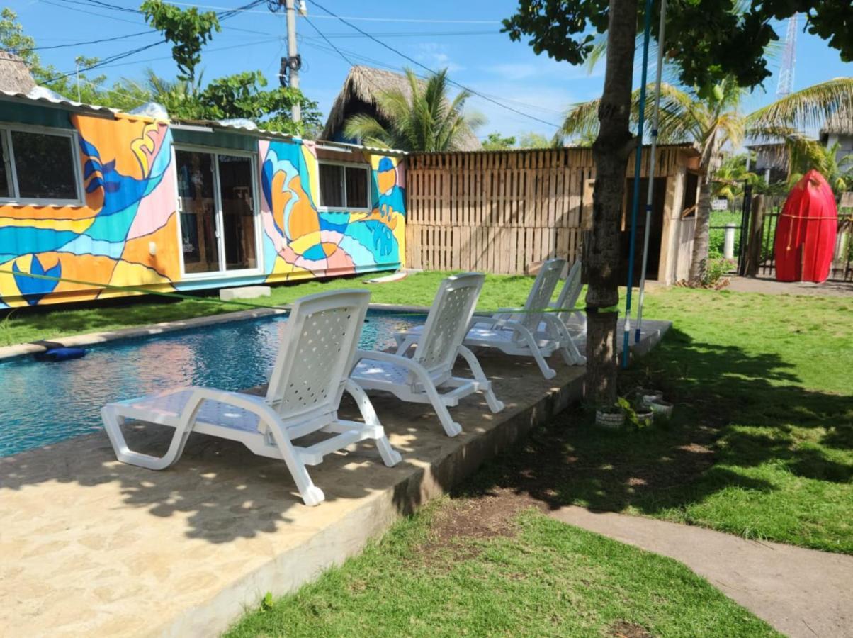 Green Belly Surf Hostel El Paredón Buena Vista Eksteriør bilde